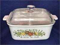 Vintage Corning Ware "Spice of Life" Cookware