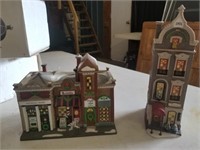 DEPARTMENT 56 "RIVERSIDE ROW SHOPS" AND "PICKFORD