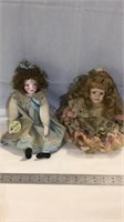 Vintage dolls, set of two