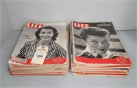 (25+) 1950-54 LIFE MAGAZINES