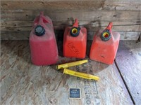 Lot of Gas Containers