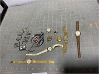 Assorted wrist watches & parts