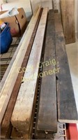 Lumber2x4 - 4- 7 ft. 3- 6 ft. 1- 5ft. 
1- 1x6x7ft