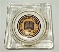 Vintage Pembroke State College Ashtray