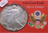 1987 SILVER EAGLE GEM