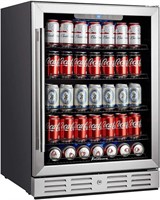 24" Kalamera Beverage Refrigerator 154 Cans