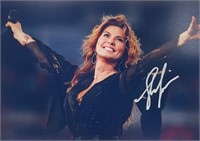 Autograph COA Shania Twain Photo