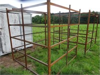 Angle Iron Frame for Storage shed