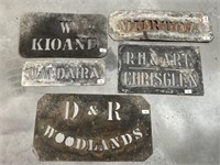 Selection of Metal Stencils