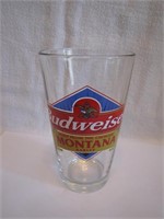Budweiser Montana Glass