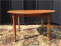 Mid Century Wooden Foldable Table 48.5x48x30