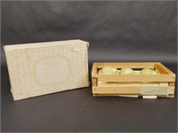 Aliage Estee Lauder Crate of 6 Soap Cakes