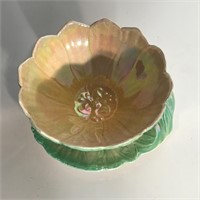 GREEN ROYAL WINTON LUSTRE BOWL