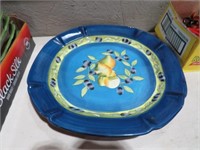 LAURIE GATES LOS ANGELES POTTERY VEGETABLE PLATTER