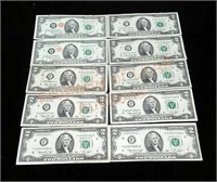 Two Dollar Bill Collection