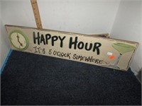 HAPPY HOUR SIGN