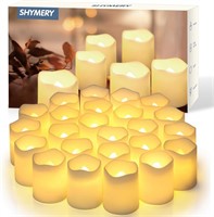 SHYMERY Flameless Votive Candles 24 Pack