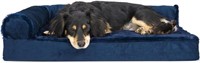 Furhaven Pet Dog Bed Deluxe Cooling Gel Memory