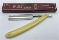 Antique Halma German Straight Razor / Shaving