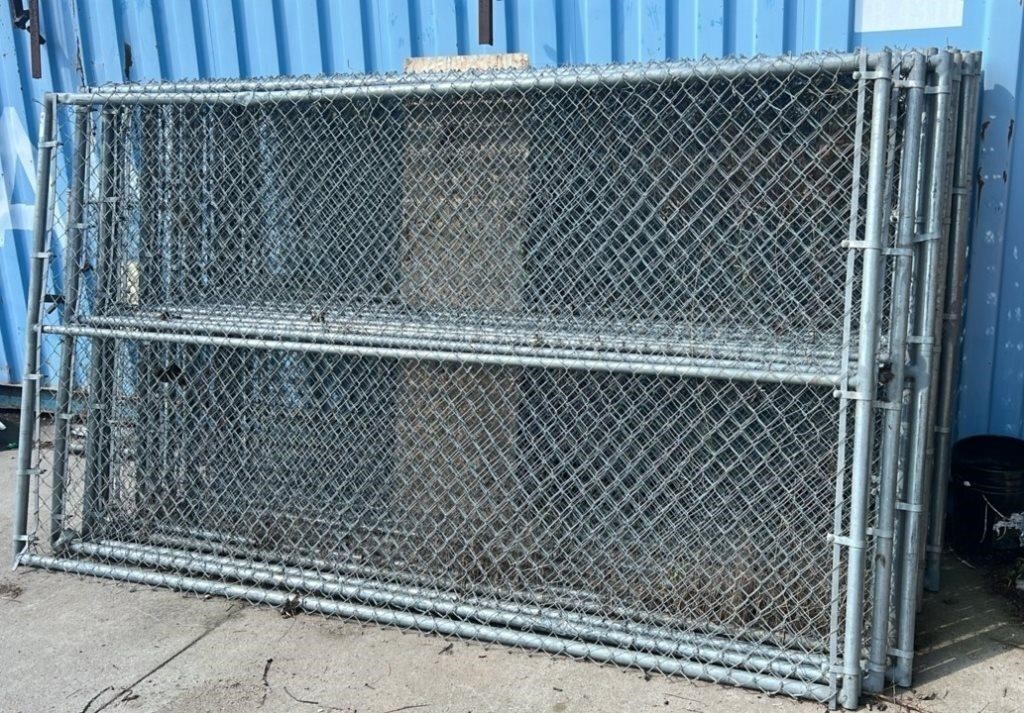 Lot of 15, 10 foot Security Fence Panels 60" high