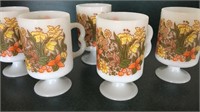 Vintage Mugs - set of 5