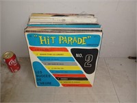 Lot de disques vinyle 33 tours