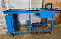 Amatrol Hydraulic Instruction Module On Blue