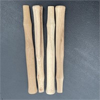4 New Unfinished Hand Ax/ Hammer Handles
