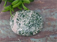 TREE AGATE WORRY STONE ROCK STONE LAPIDARY SPECIME