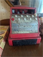 Western Stamp Co Tom Thumb cash register toy