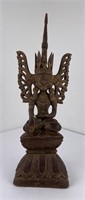 Antique Myanmar Burma Crowned Buddha