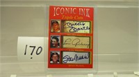 Mantle, Gehrig, Musial Iconic Ink