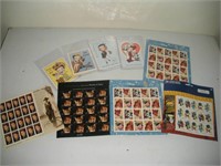 5 Sheets of Collector's Stamps