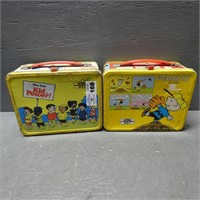Peanuts & Wee Pals Metal Lunch Boxes