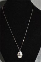 Sterling Pendant & Chain