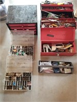 Tool Boxes & Hardware Lot