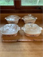 4- Corningware Baking Dishes