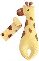 Ibluelover Giraffe Anti Roll Pillow w/ Fixing Belt