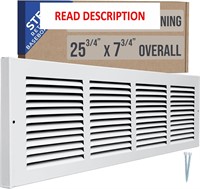 Handua 24W x 6H Baseboard Return Air Grille