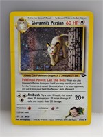 Pokemon 2000 Giovanni’s Persian Holo 8 *CREASES