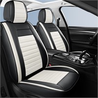 2Pcs Leather Car Seat Covers