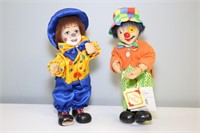 Vtg. Collectors Choice Musical Clown