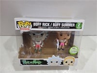 2-Pack Funko Buff Rick / Buff Summer