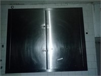 Stainless Steel hide away cabinet