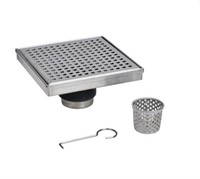 Oatey 4 in. x 4 in. Stainless Steel Shower Drain