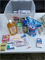 First Aid and over the counter medications