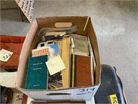 Box of Railroad Items