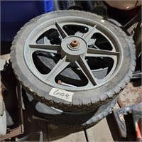 4-14" large Push Mower Wheels