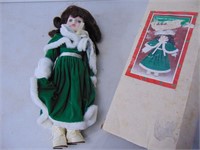 Old Porcelain Christmas Doll