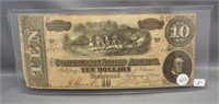 $10 Confederate States of America February 17,